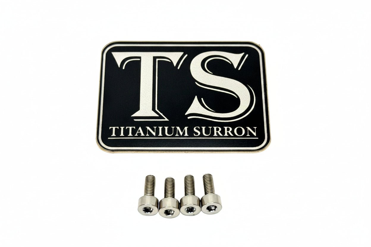 E-Ride Pro Display Protector Titanium Bolts