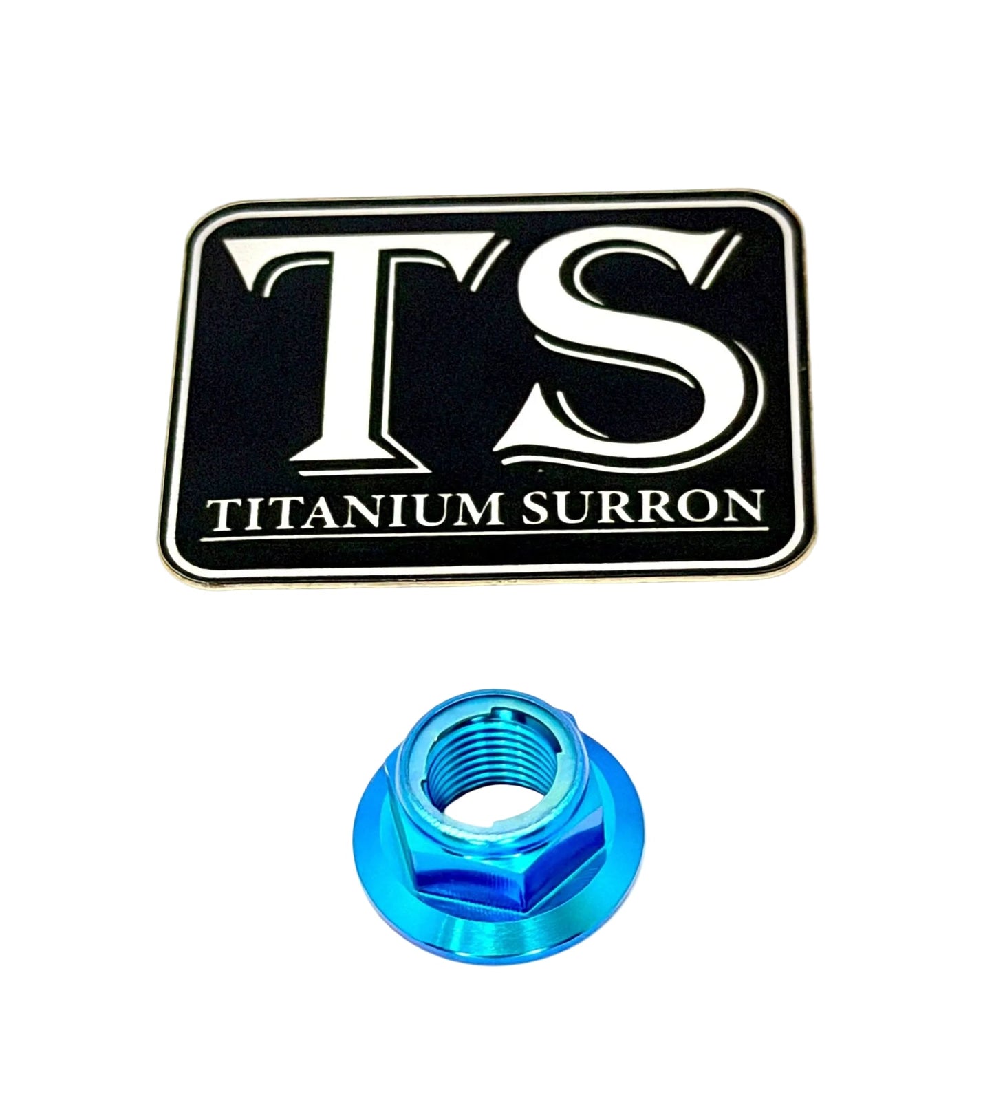 Titanium Jackshaft Nut for Surron, Segway, E-Ride Pro