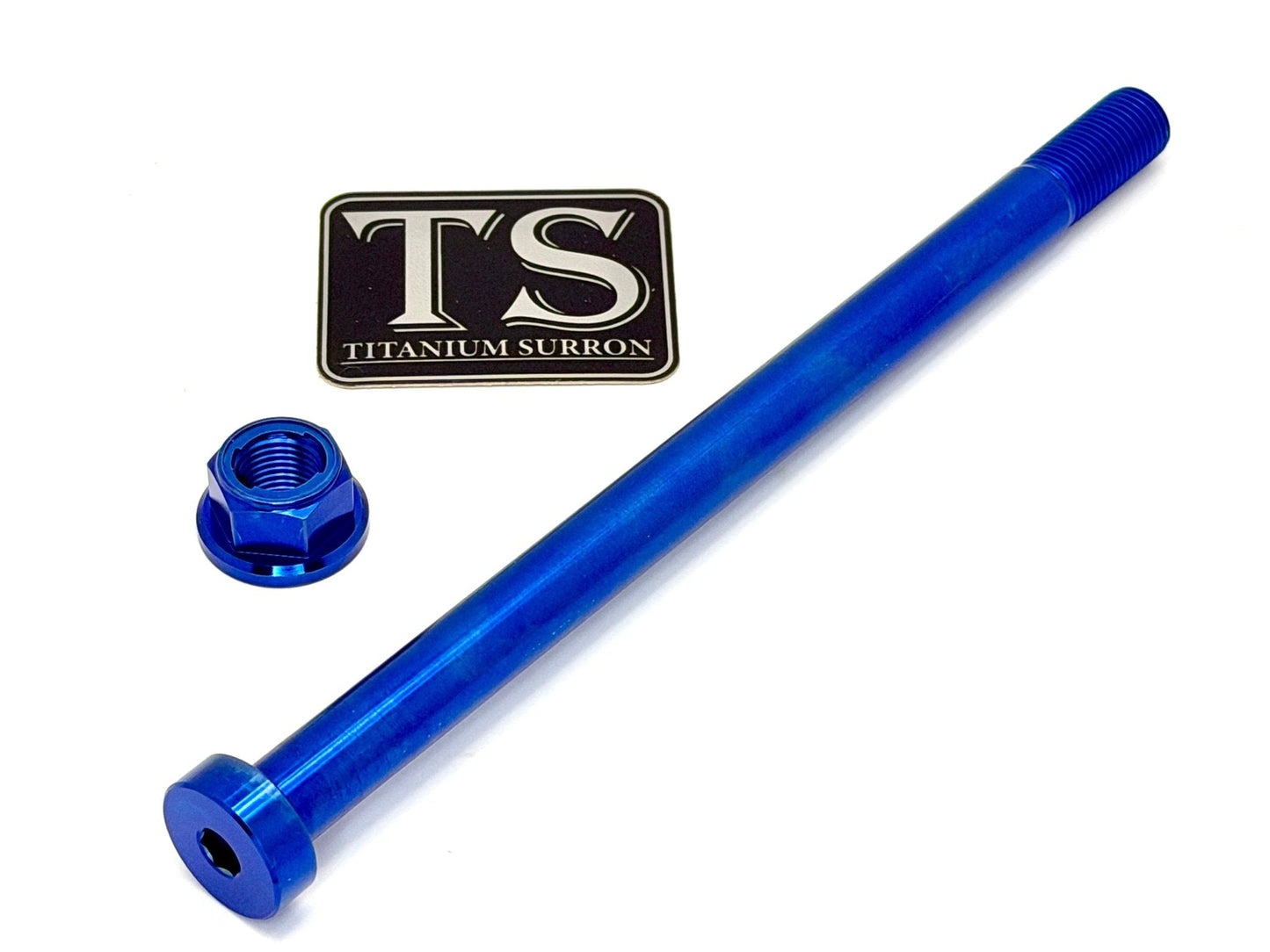 Titanium Rear Axle and Nut - Surron LBX