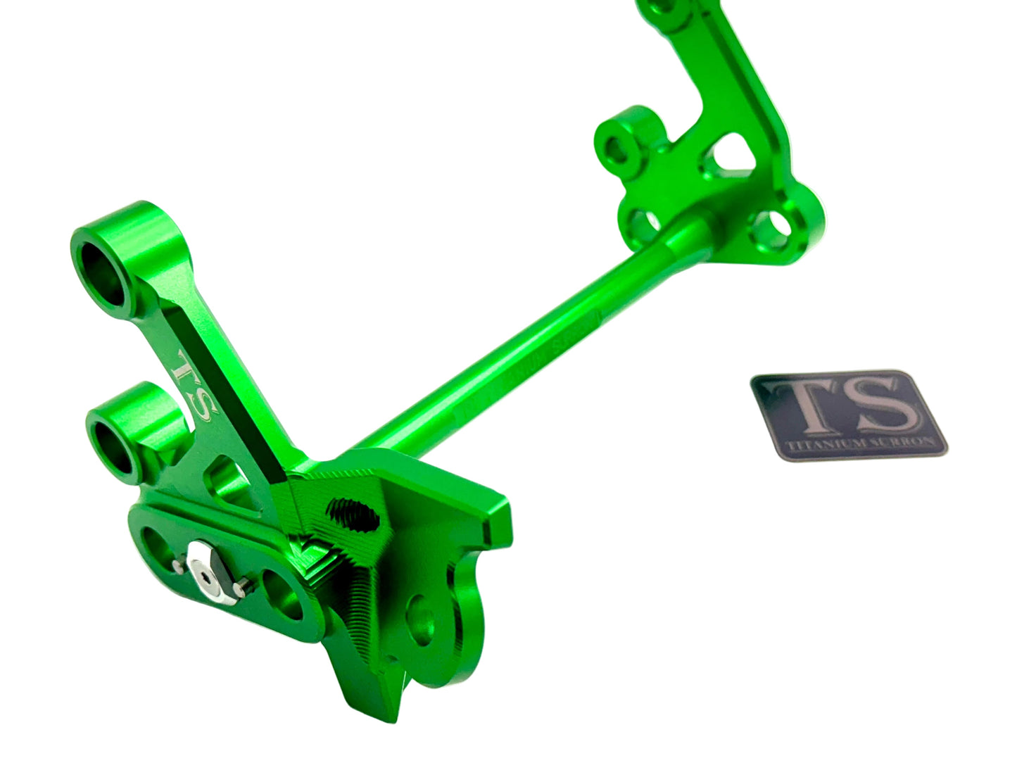 Custom CNC Aluminum Footpeg Bracket Assembly E-Ride Pro