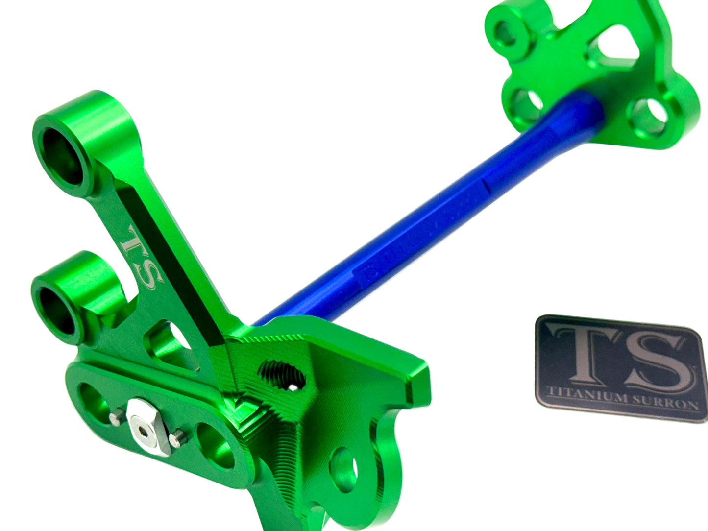 Custom CNC Aluminum Footpeg Bracket Assembly E-Ride Pro