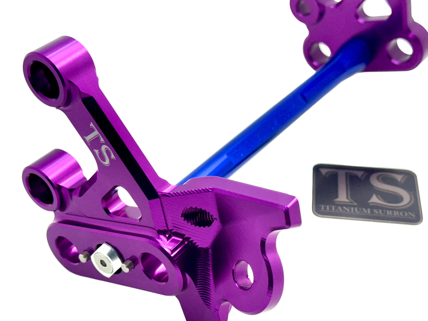 Custom CNC Aluminum Footpeg Bracket Assembly E-Ride Pro