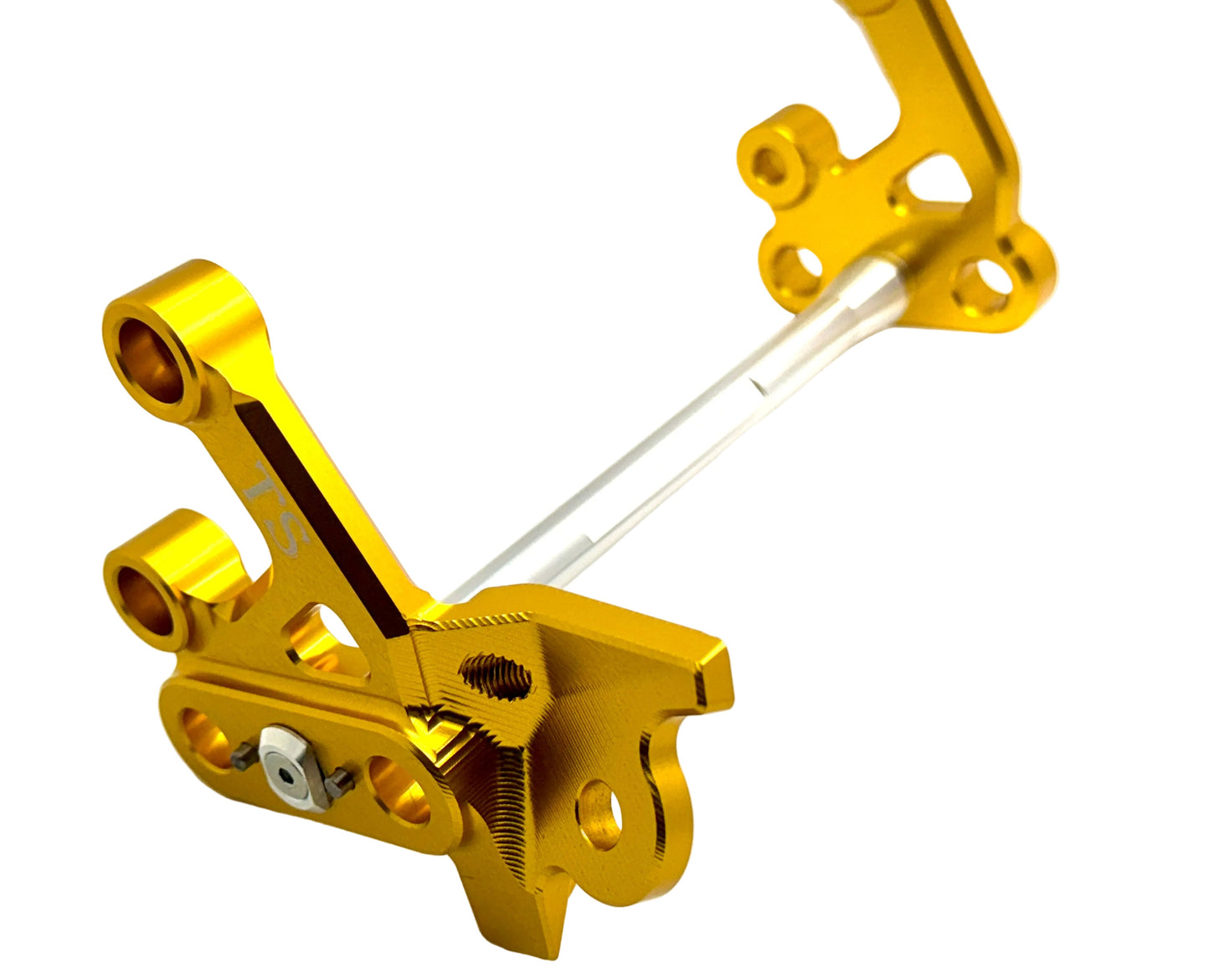 Custom CNC Aluminum Footpeg Bracket Assembly Surron