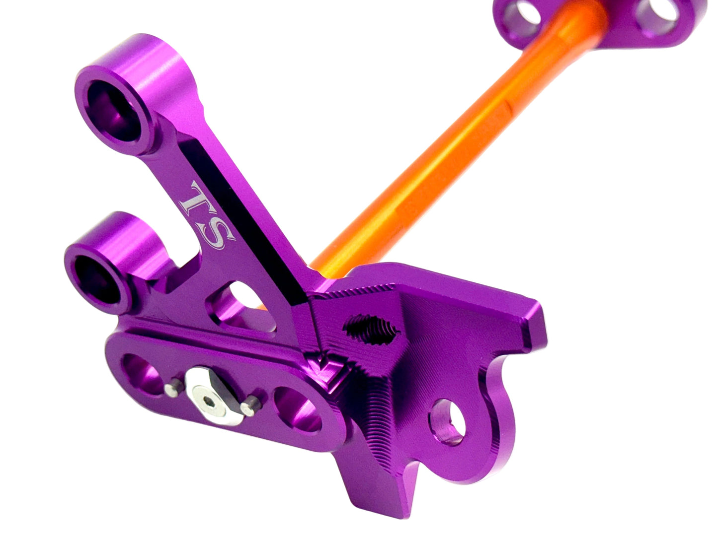 Custom CNC Aluminum Footpeg Bracket Assembly E-Ride Pro
