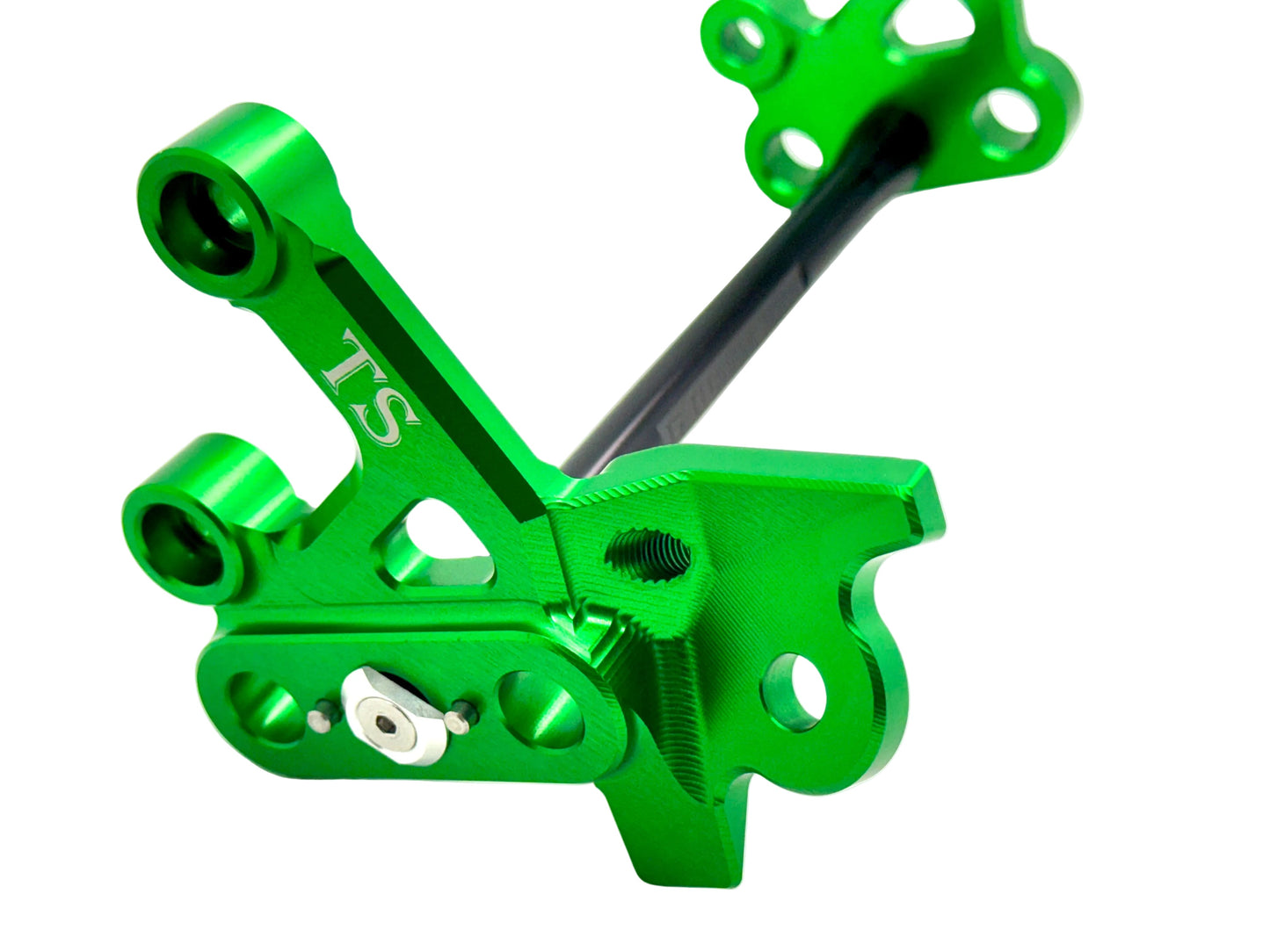 Custom CNC Aluminum Footpeg Bracket Assembly E-Ride Pro