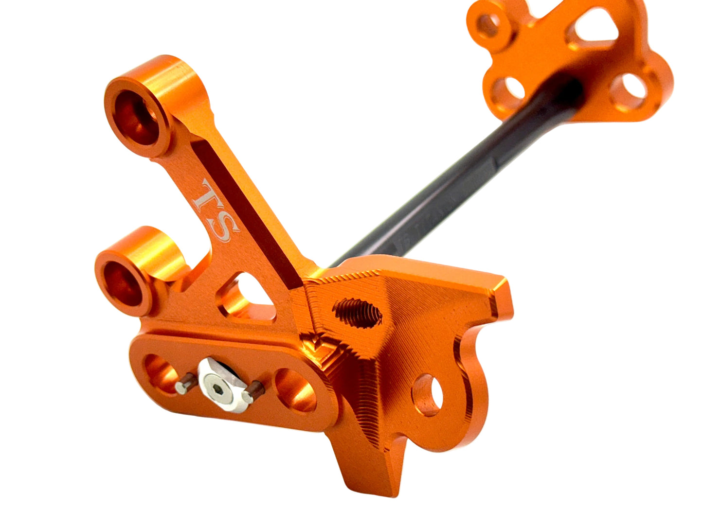 Custom CNC Aluminum Footpeg Bracket Assembly E-Ride Pro