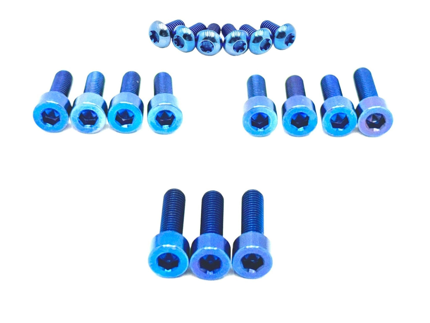 Titanium KKE Fork Bolt Kits