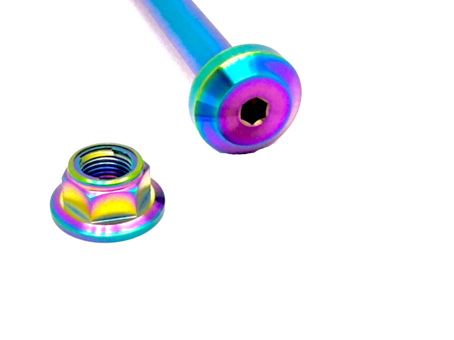 Titanium Surron LBX Jackshaft Bolt and Nut