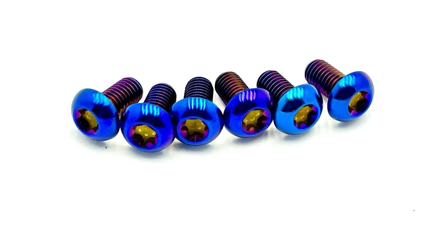 Titanium Side Cover Bolts for Talaria XXX (9 Pieces)