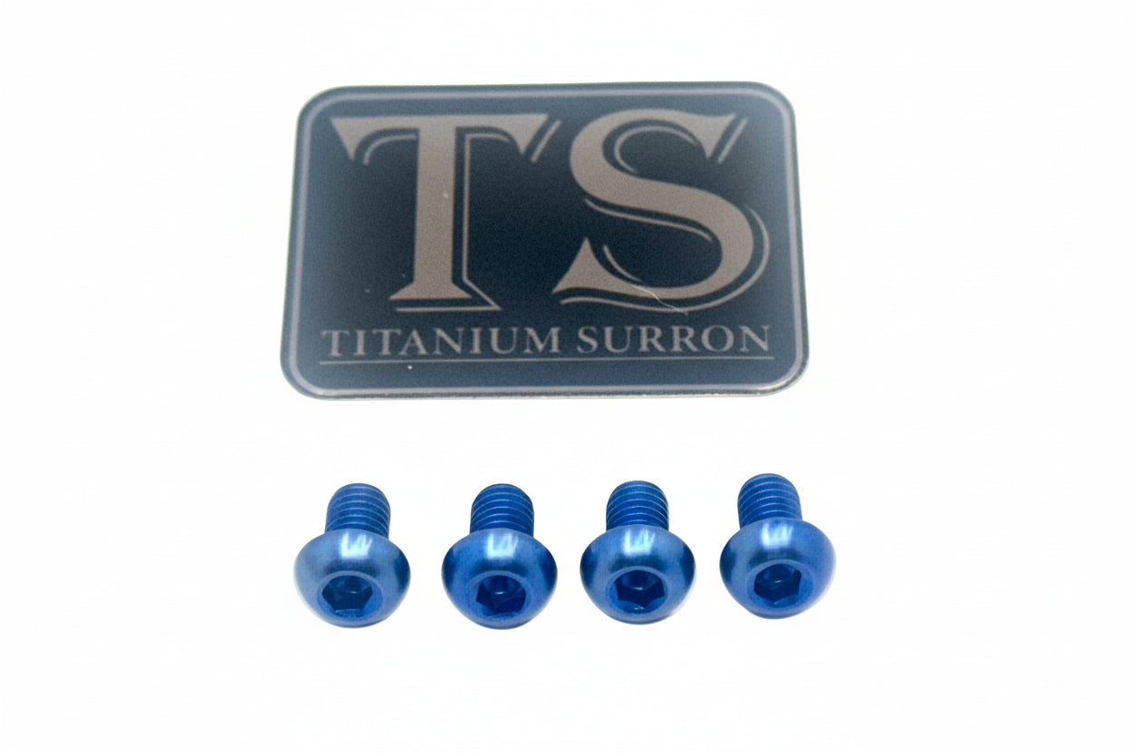 Titanium Controller Mount Bolts for E-moto