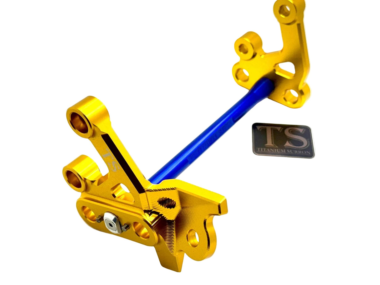 Custom CNC Aluminum Footpeg Bracket Assembly E-Ride Pro