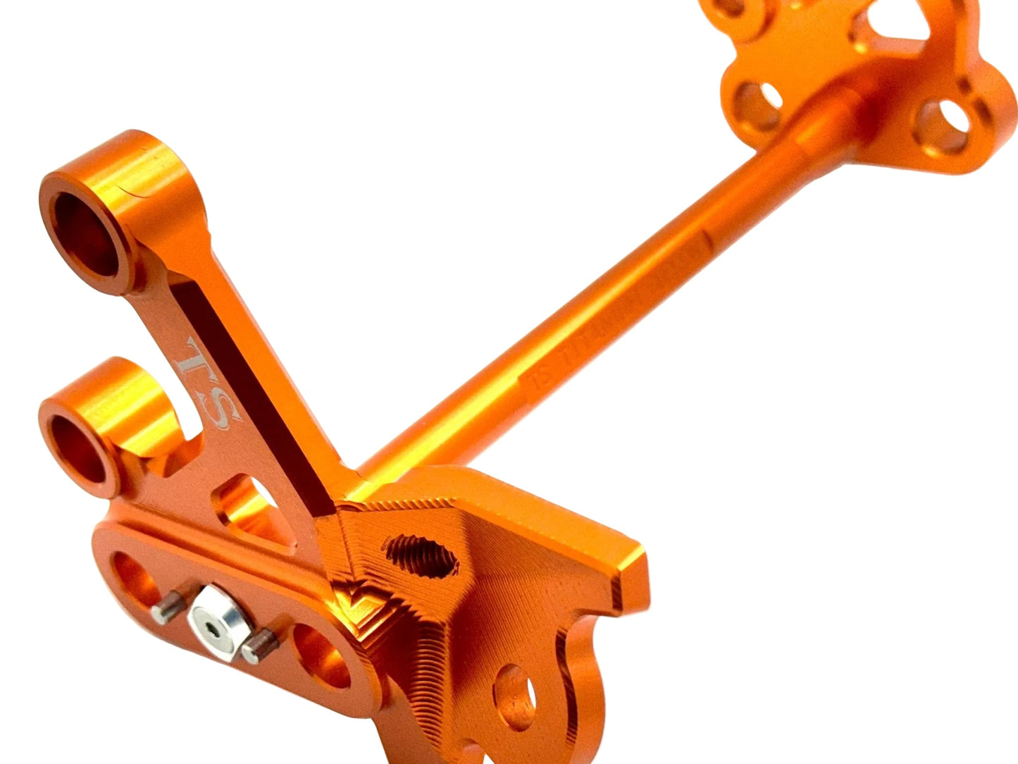 Custom CNC Aluminum Footpeg Bracket Assembly E-Ride Pro