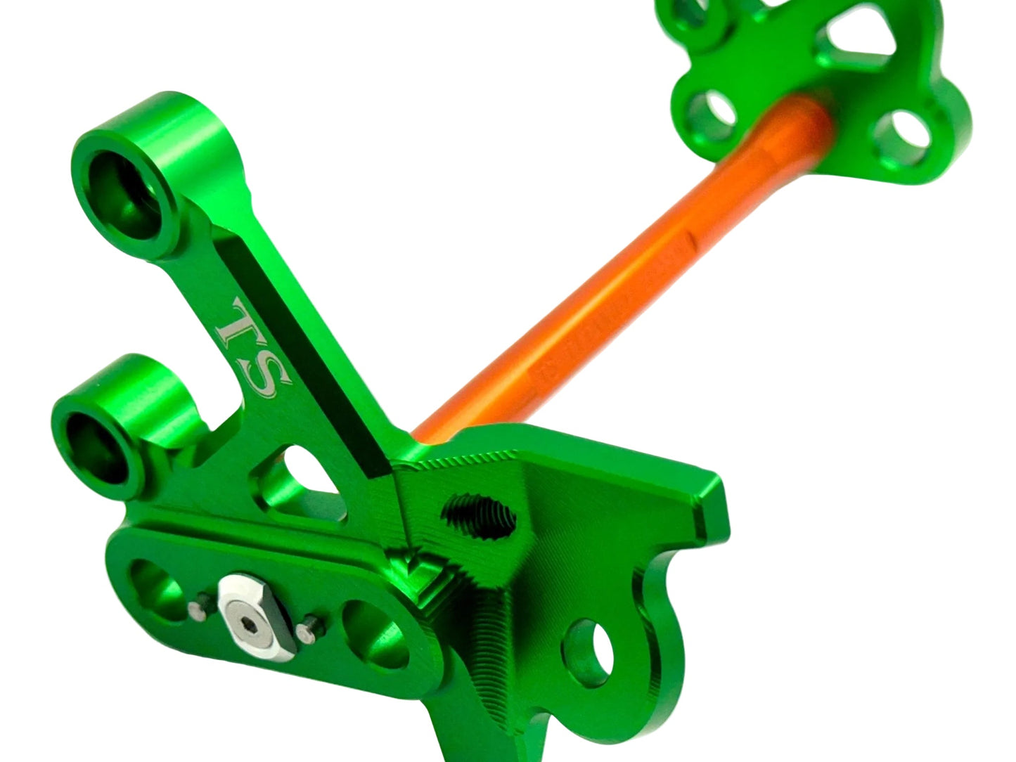 Custom CNC Aluminum Footpeg Bracket Assembly E-Ride Pro