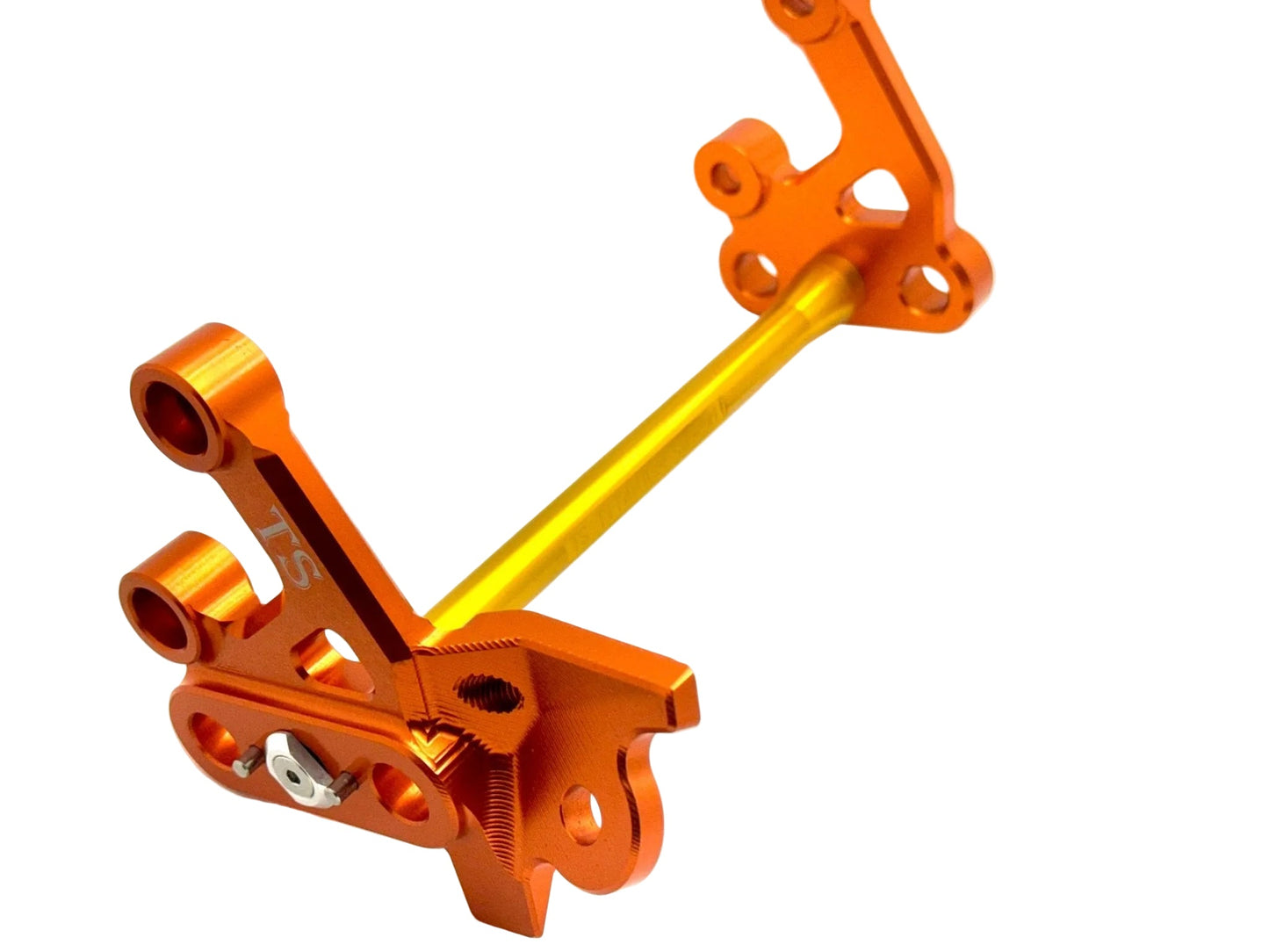 Custom CNC Aluminum Footpeg Bracket Assembly E-Ride Pro