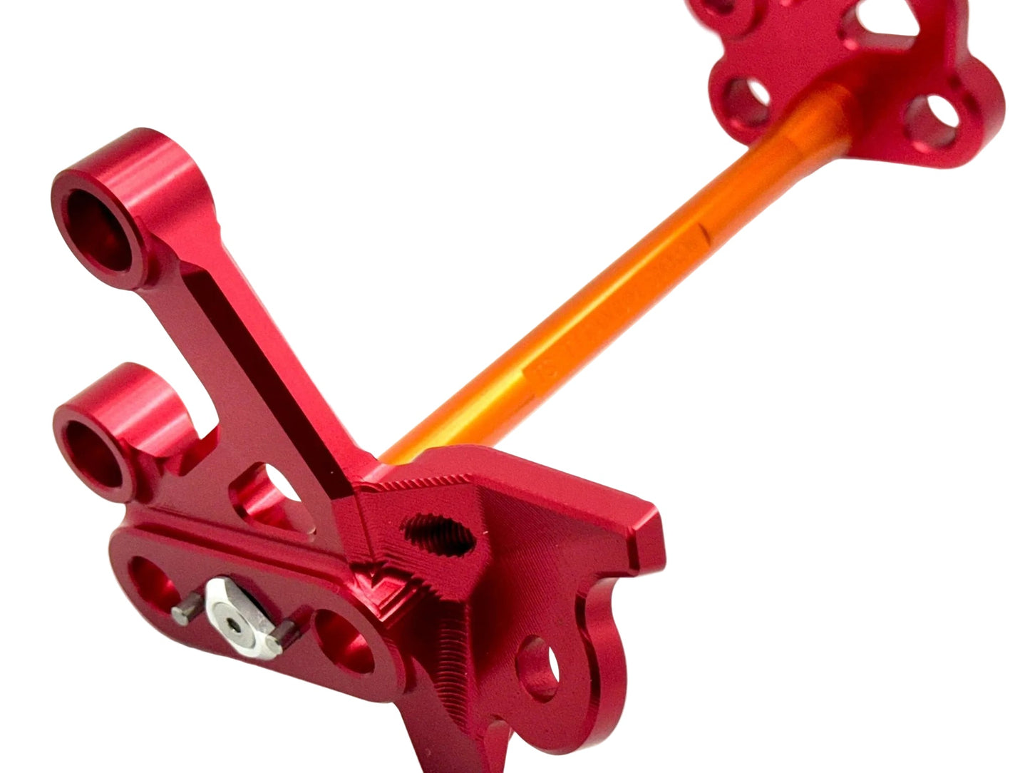 Custom CNC Aluminum Footpeg Bracket Assembly E-Ride Pro