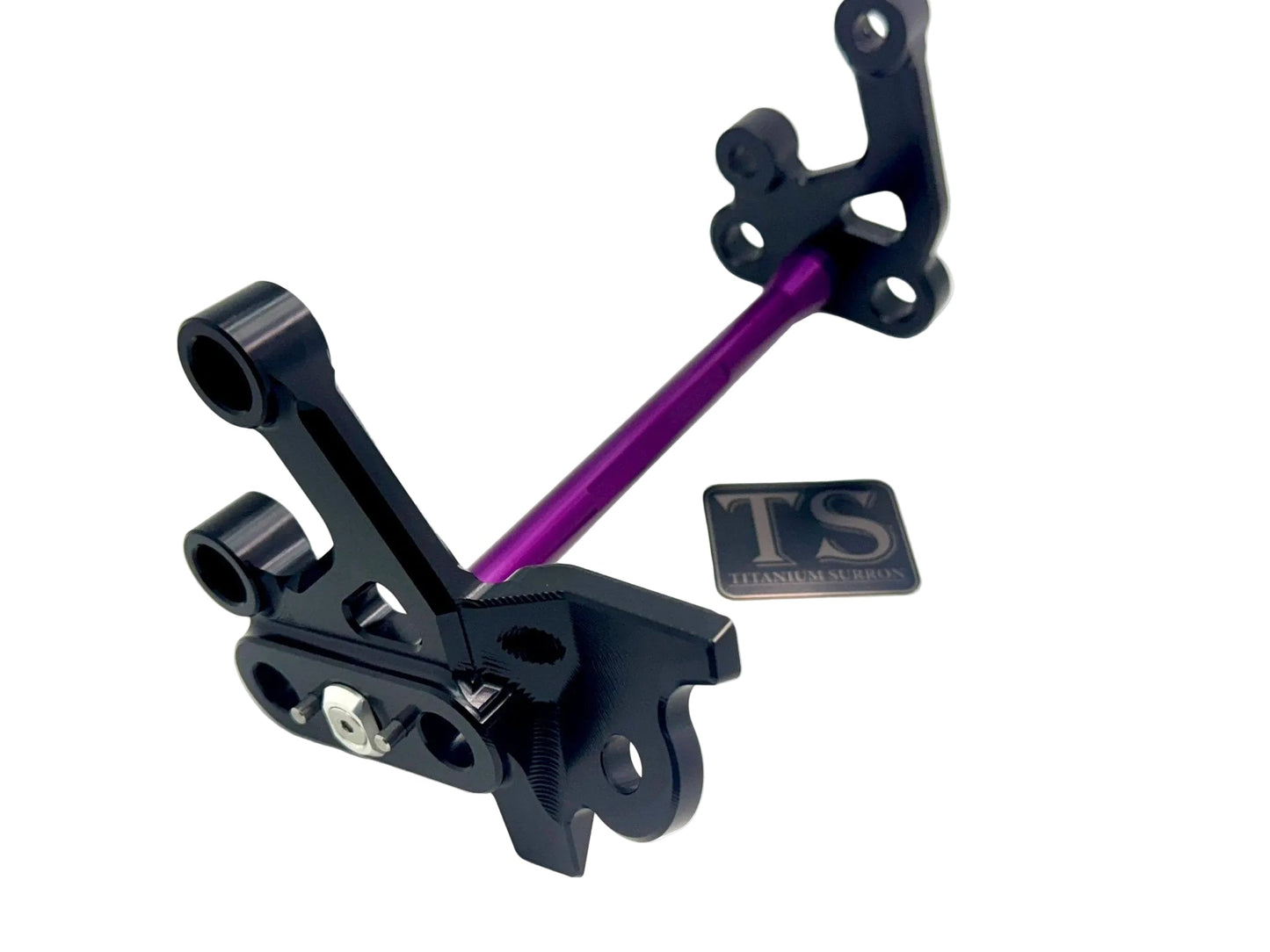 Custom CNC Aluminum Footpeg Bracket Assembly E-Ride Pro