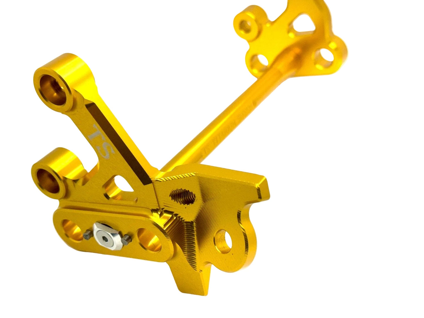 Custom CNC Aluminum Footpeg Bracket Assembly E-Ride Pro