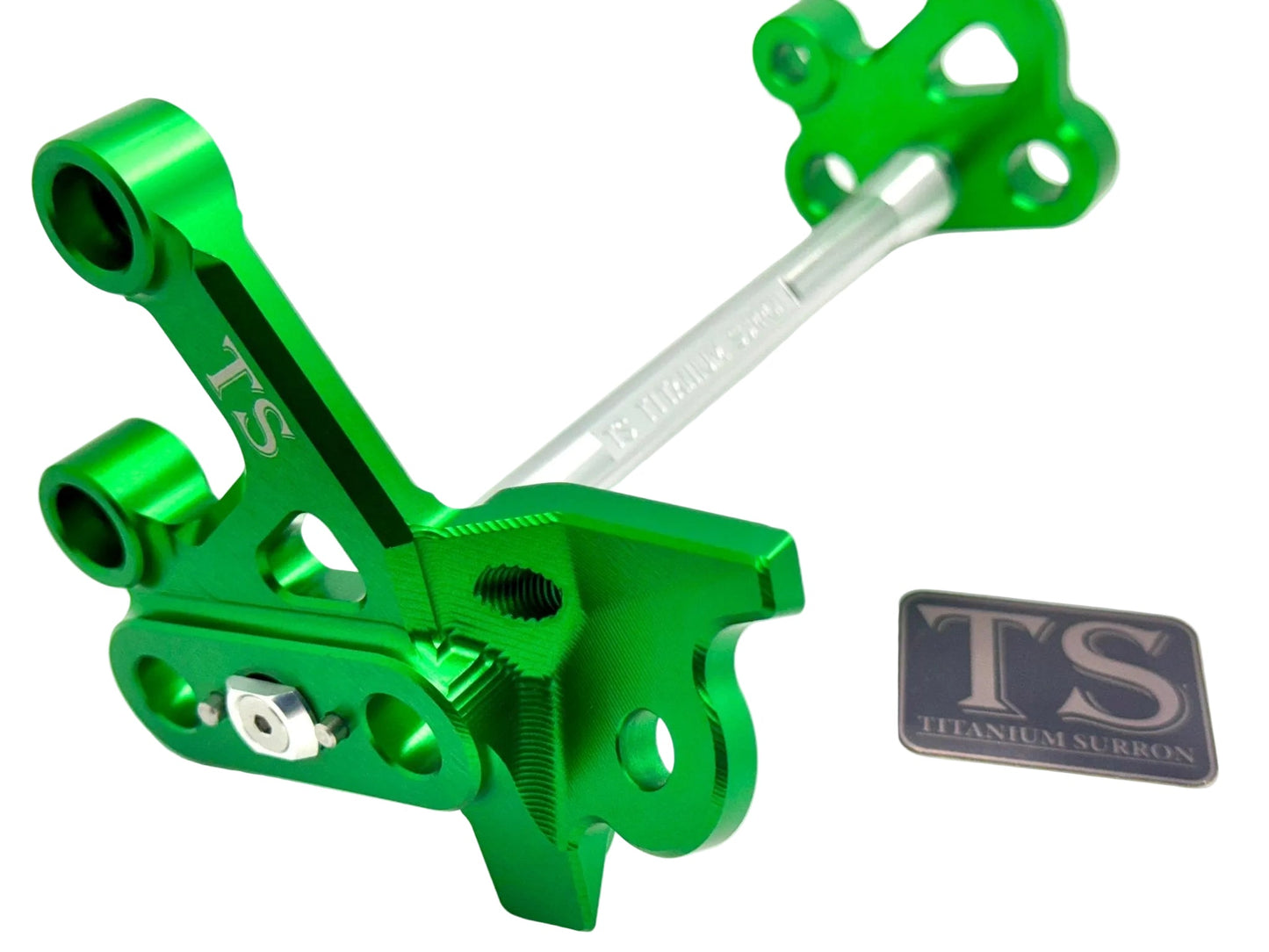 Custom CNC Aluminum Footpeg Bracket Assembly E-Ride Pro