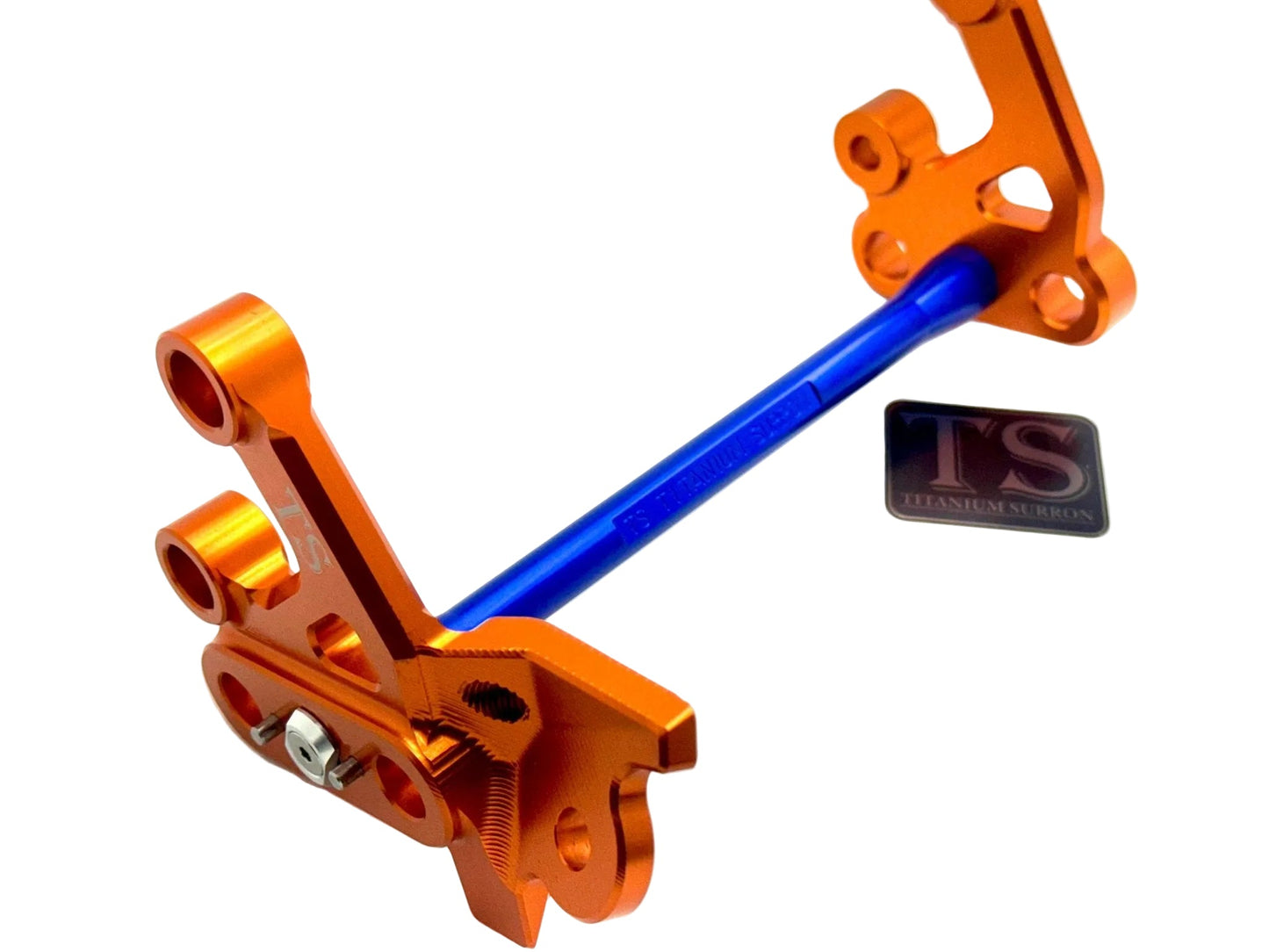 Custom CNC Aluminum Footpeg Bracket Assembly E-Ride Pro
