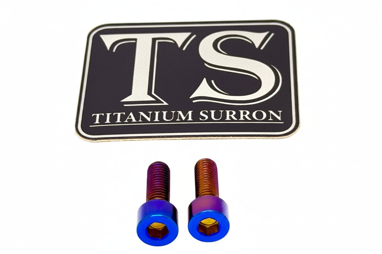 E-Moto Throttle Titanium Bolts (Two bolts)
