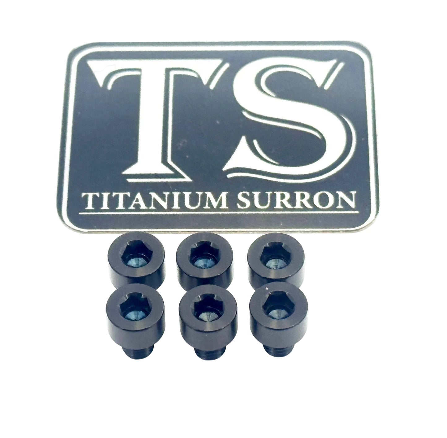 EBMX X9000 Heat Sink Titanium Bolt Kits (6)