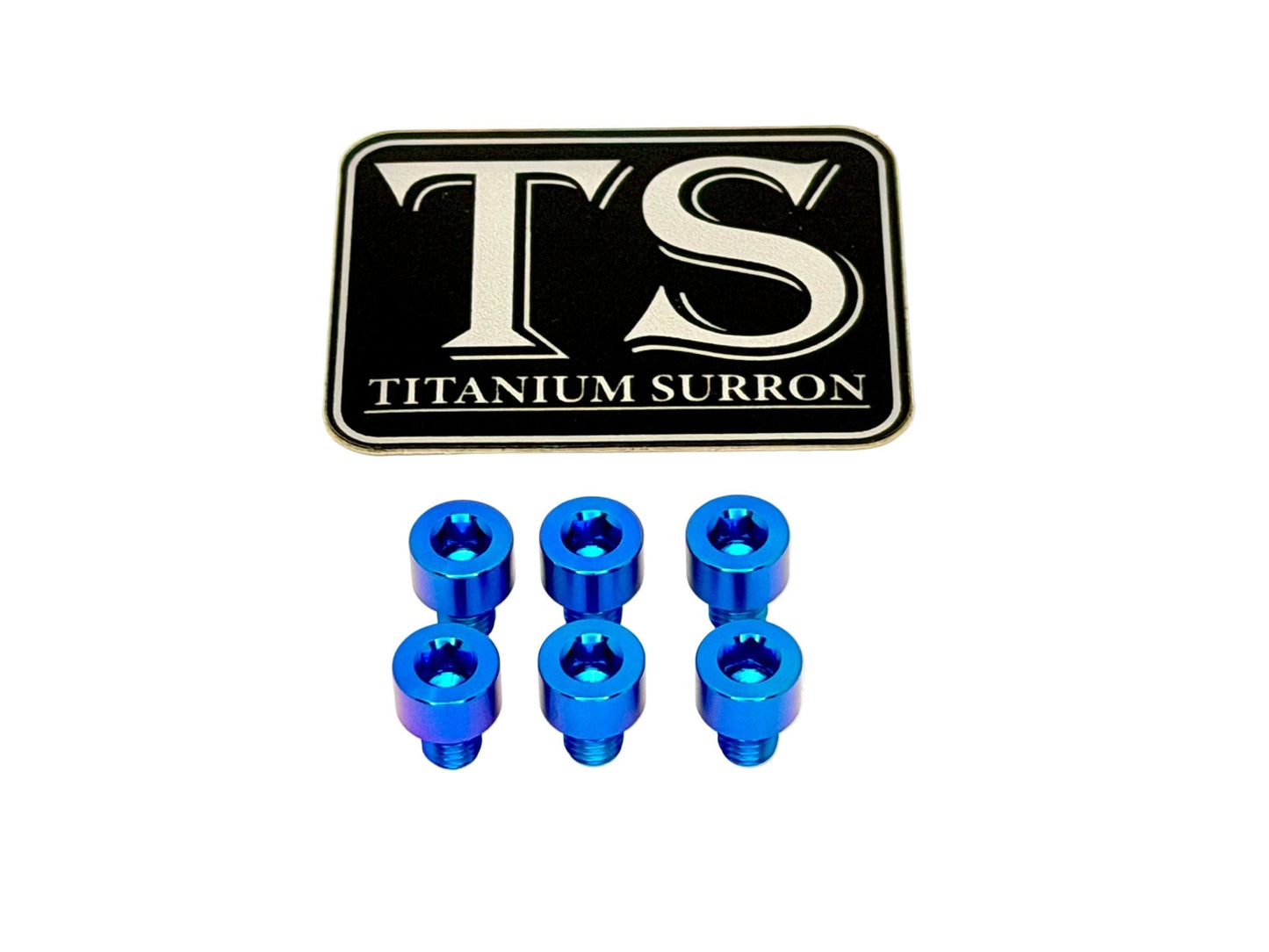 EBMX X9000 Heat Sink Titanium Bolt Kits (6)