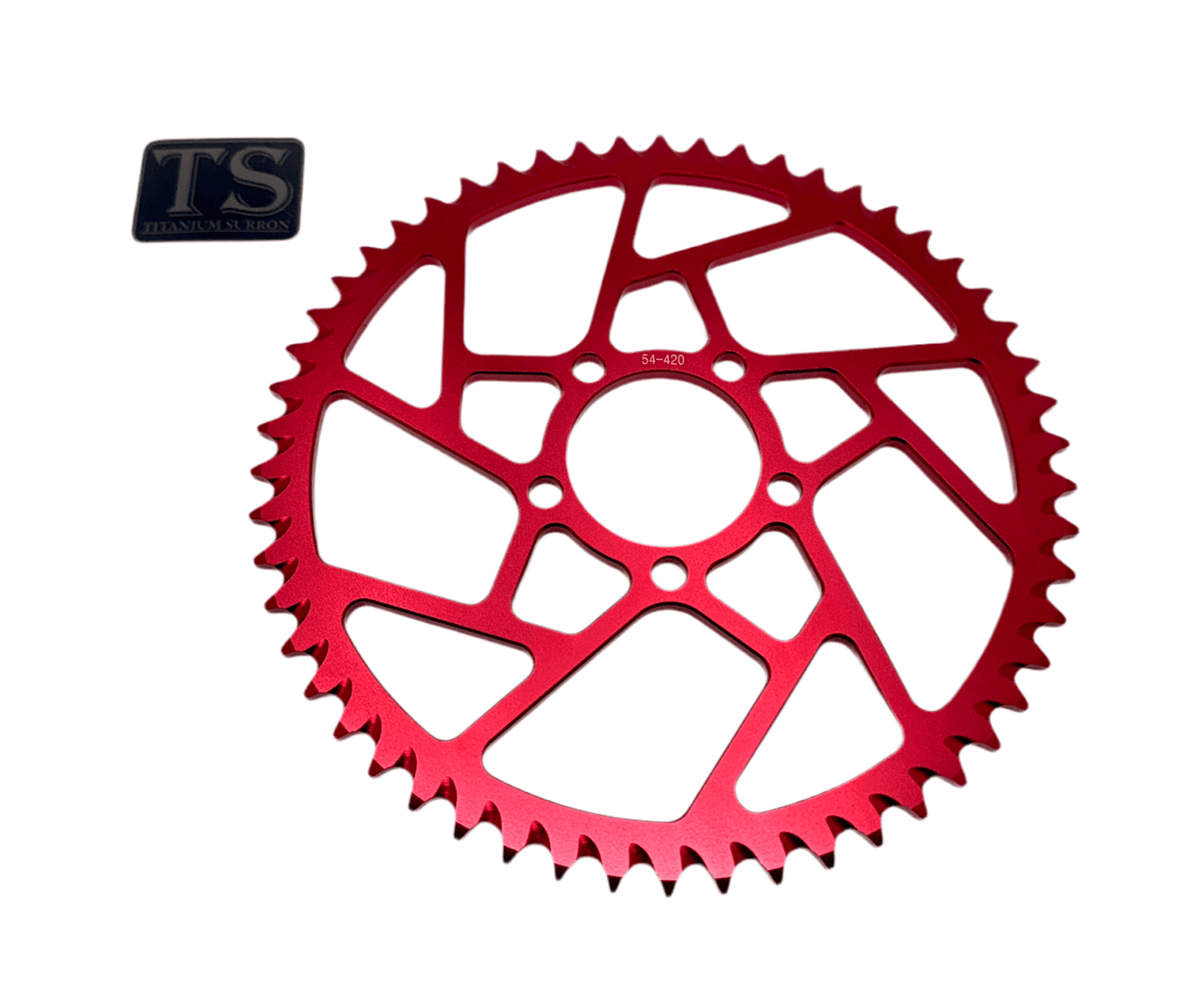 Hardened Aluminum 420 Sprockets for E-moto 48-58T