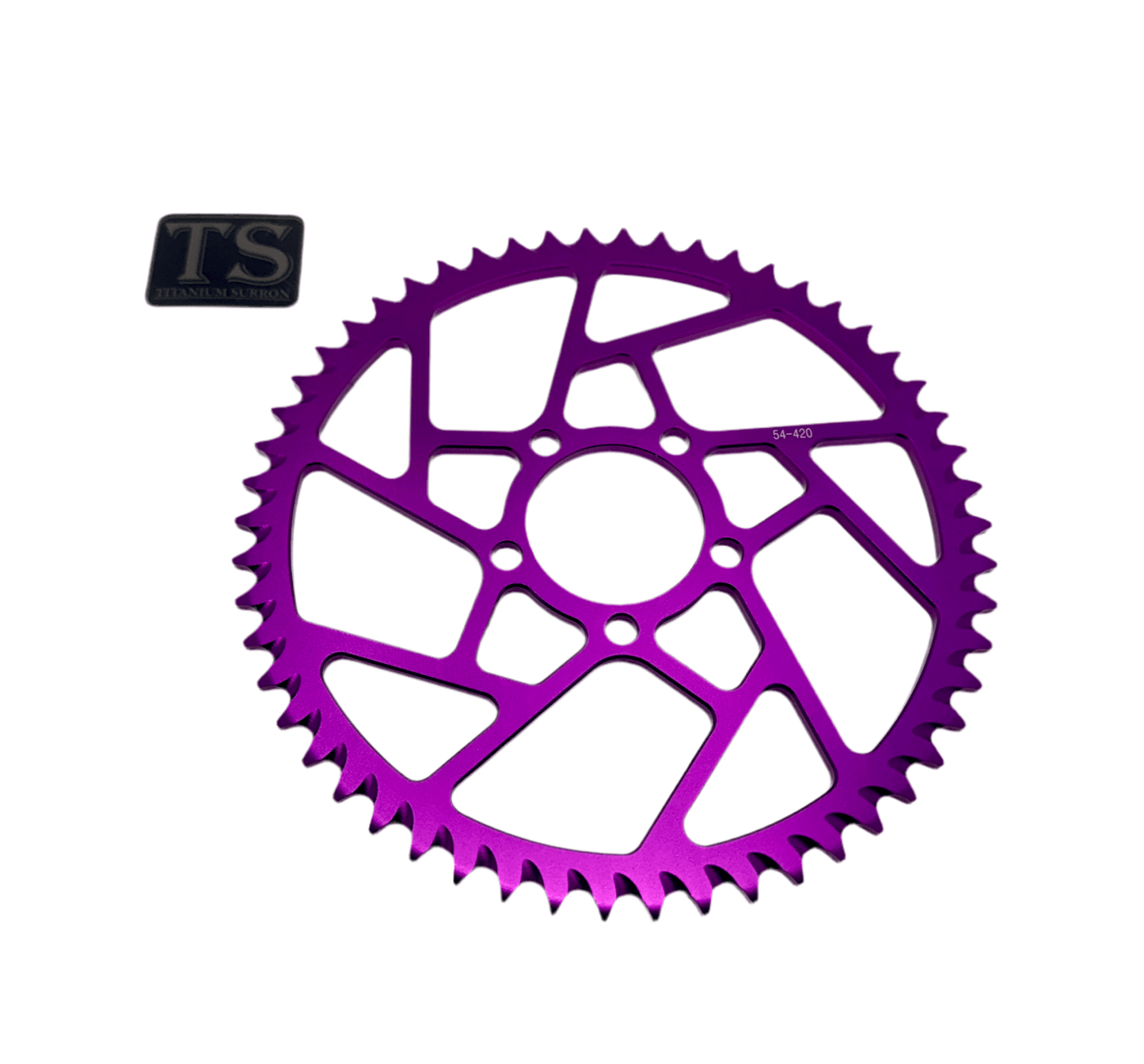 Hardened Aluminum 420 Sprockets for E-moto 48-58T