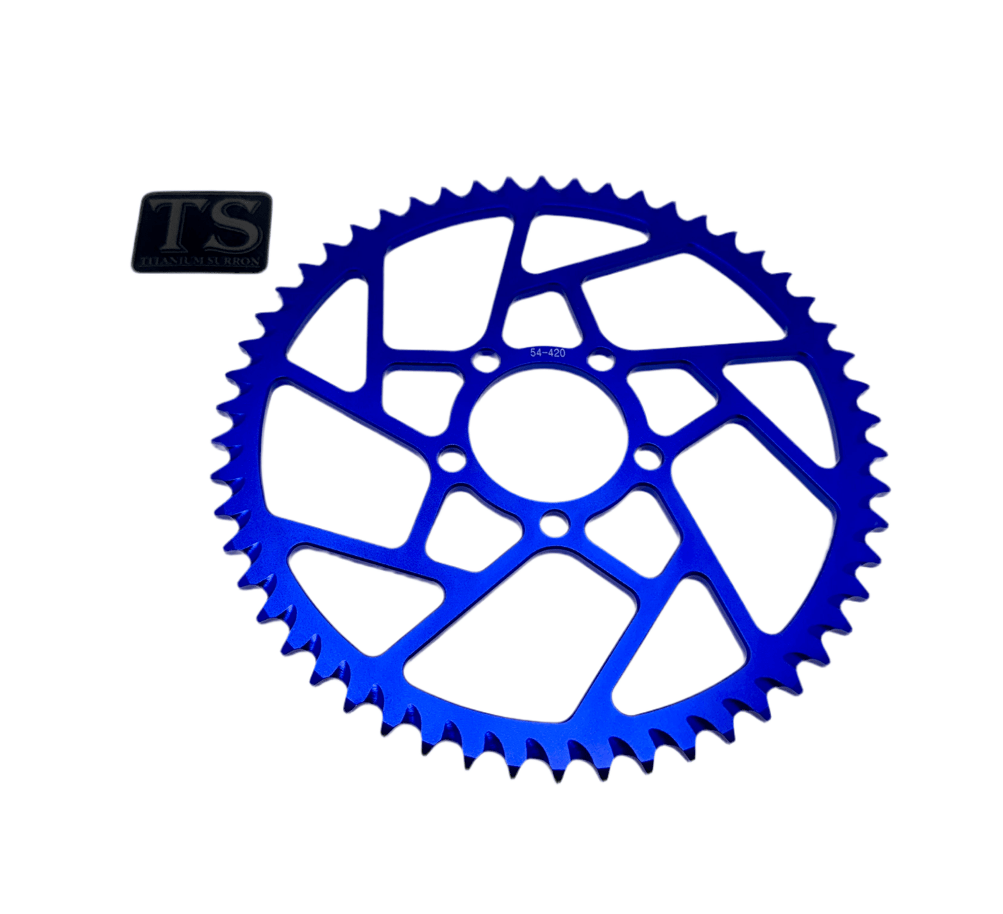 Hardened Aluminum 420 Sprockets for E-moto 48-58T