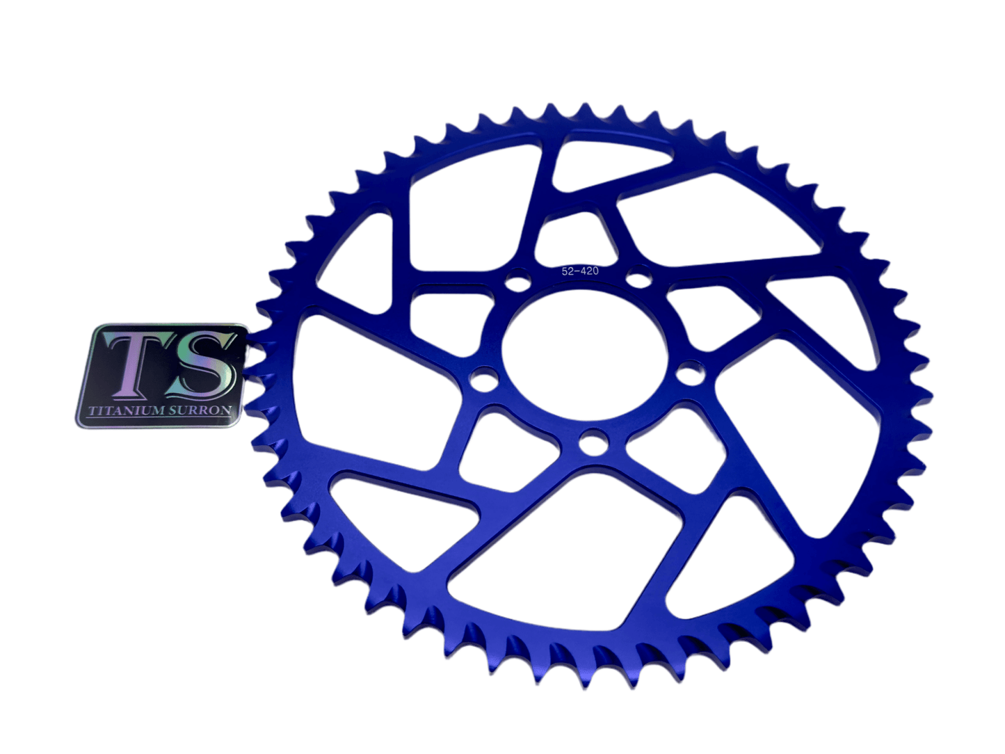 Hardened Aluminum 420 Sprockets for E-moto 48-58T