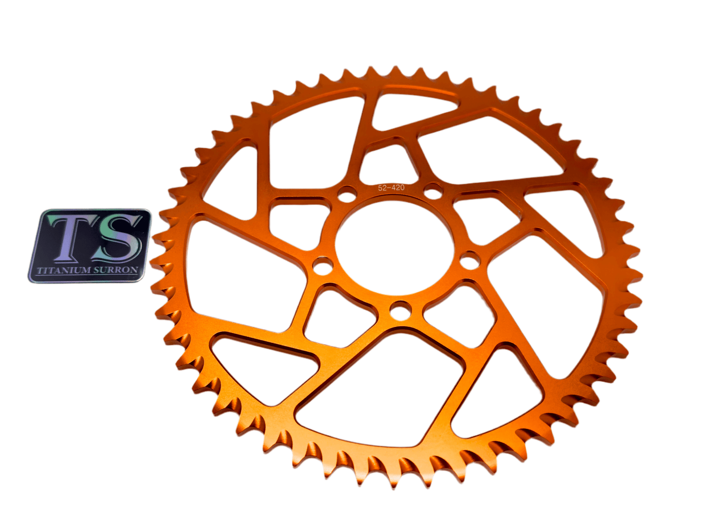 Hardened Aluminum 420 Sprockets for E-moto 48-58T