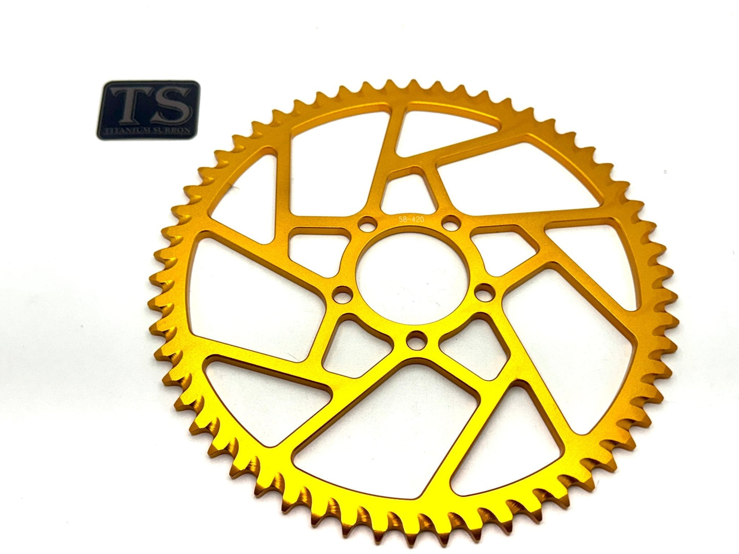 Hardened Aluminum 420 Sprockets for E-moto 48-58T