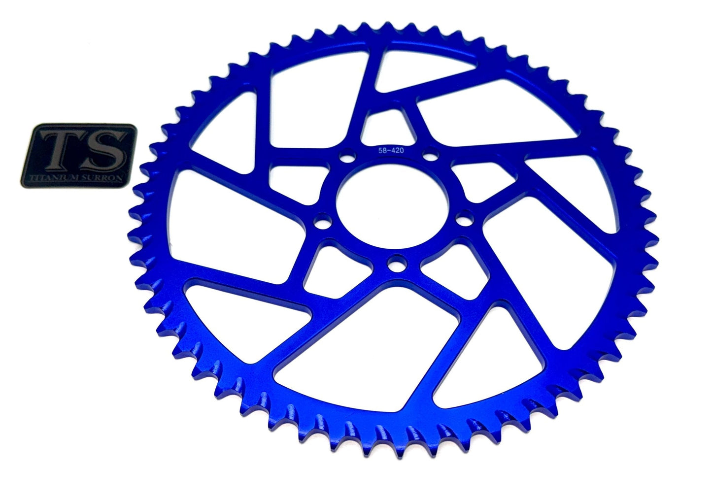 Hardened Aluminum 420 Sprockets for E-moto 48-58T