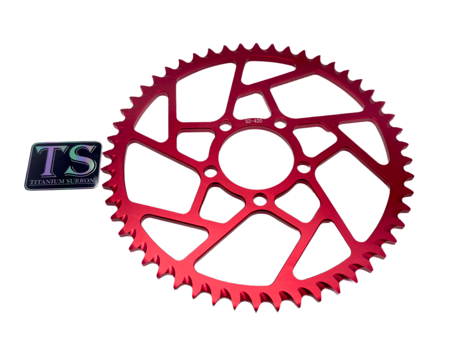 Hardened Aluminum 420 Sprockets for E-moto 48-58T