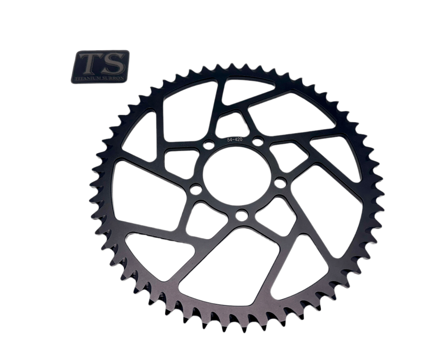 Hardened Aluminum 420 Sprockets for E-moto 48-58T