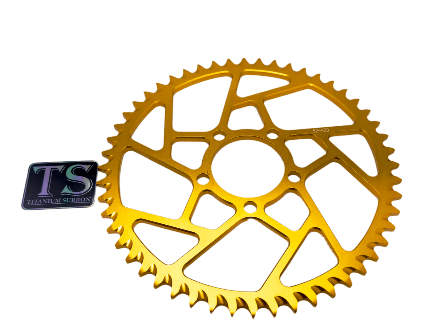 Hardened Aluminum 420 Sprockets for E-moto 48-58T