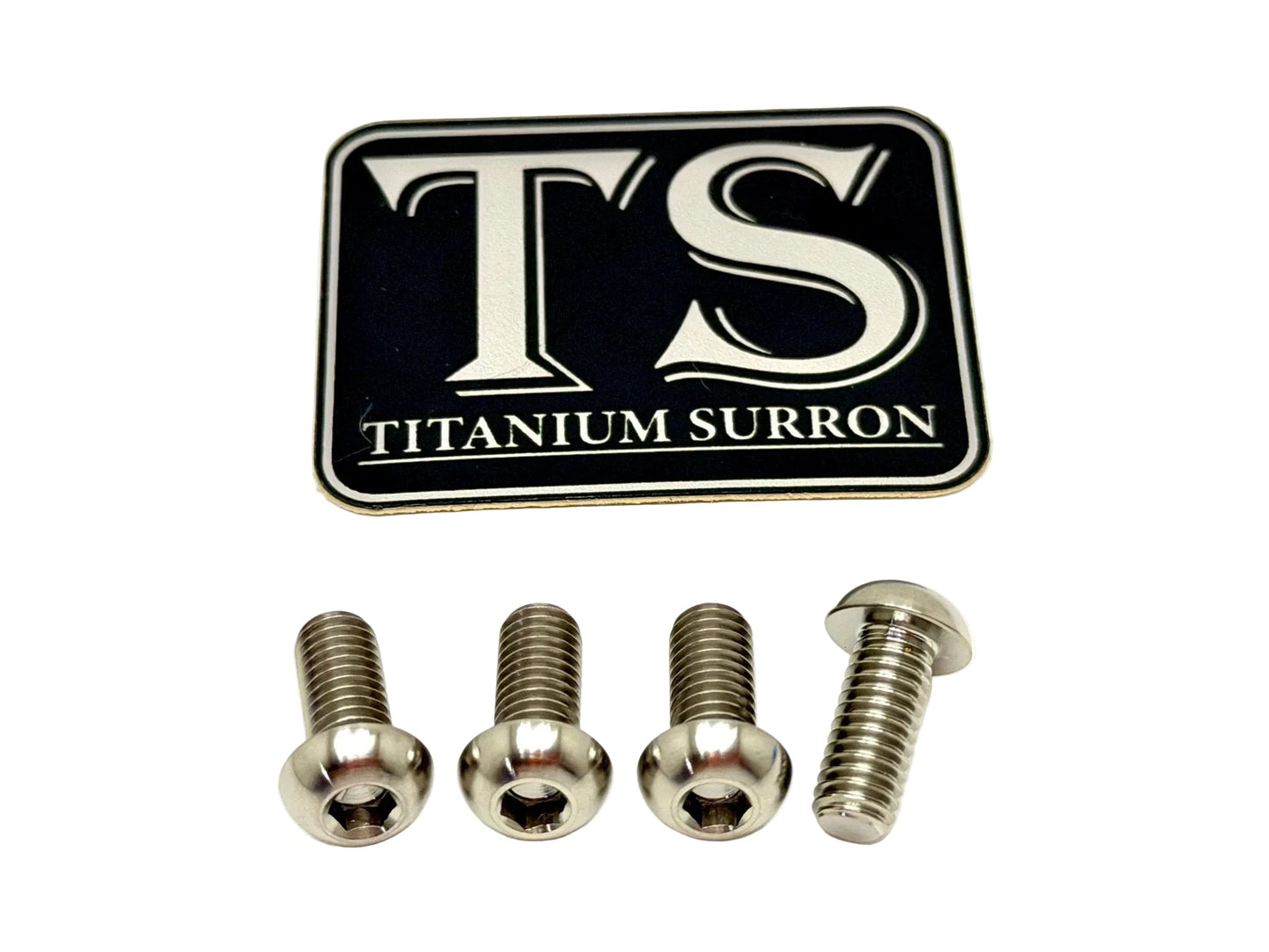 Titanium Controller Mount Bolts for E-moto