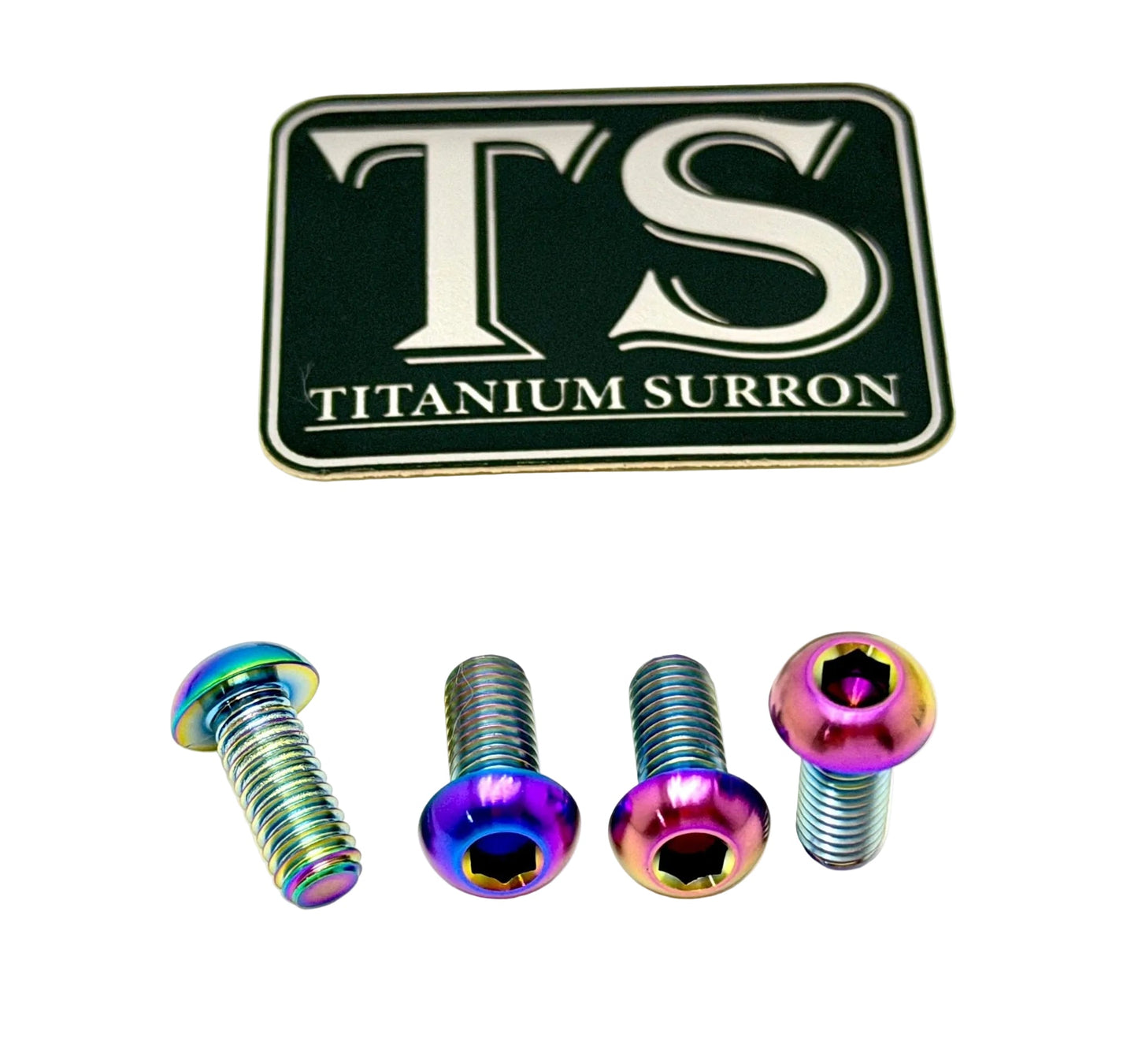 Titanium Controller Mount Bolts for E-moto