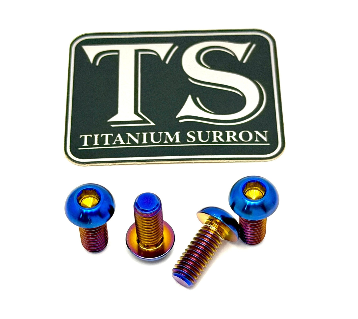 Titanium Controller Mount Bolts for E-moto
