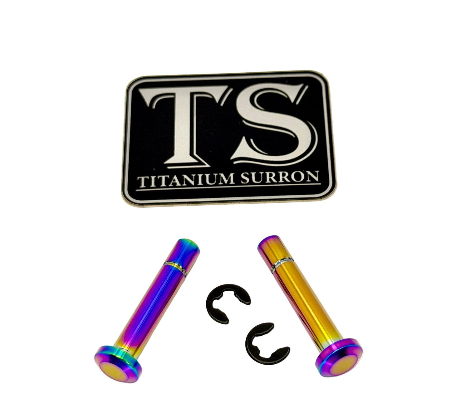 Titanium Battery Lid Pins - Surron LBX, Segway X-260