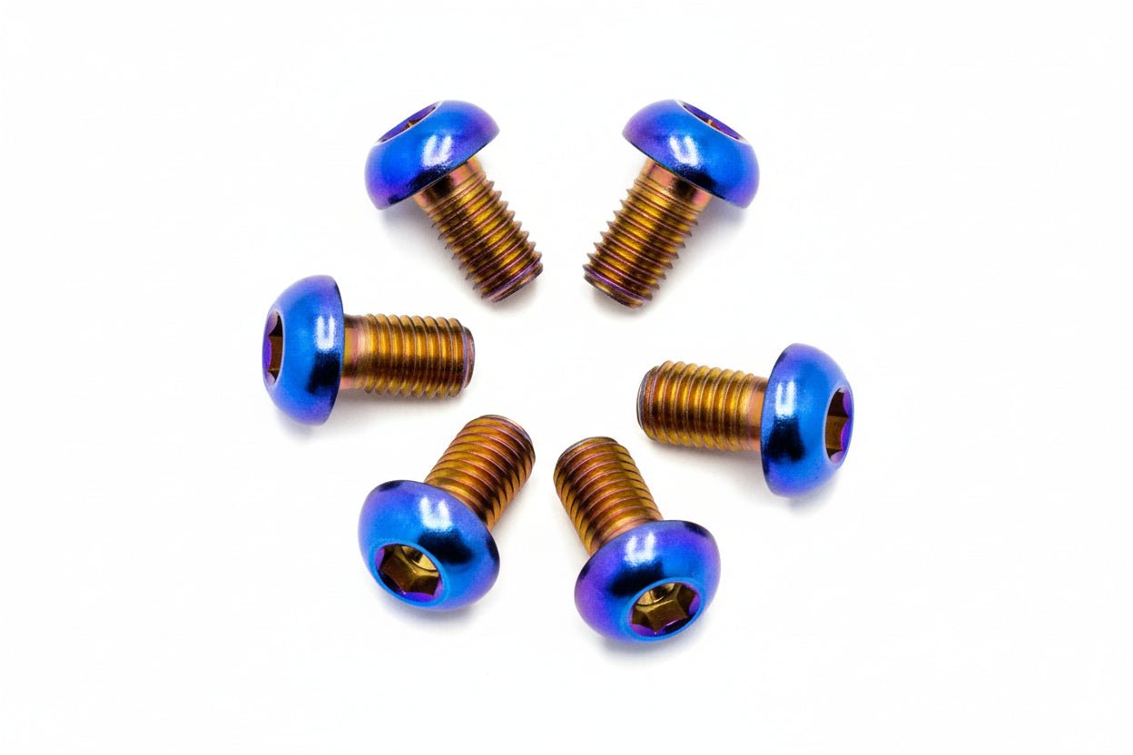 Titanium Controller Mount Bolts for E-moto
