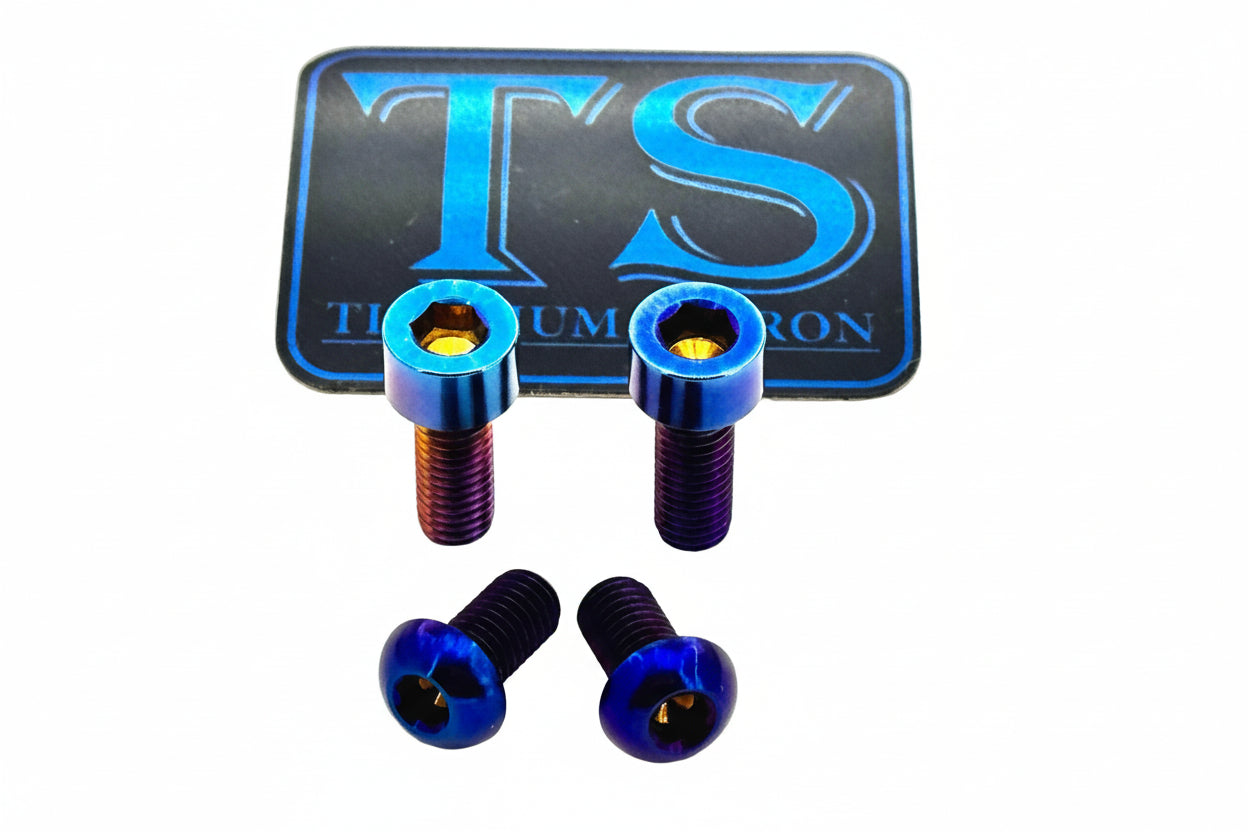 Titanium Controller Mount Bolts for E-moto