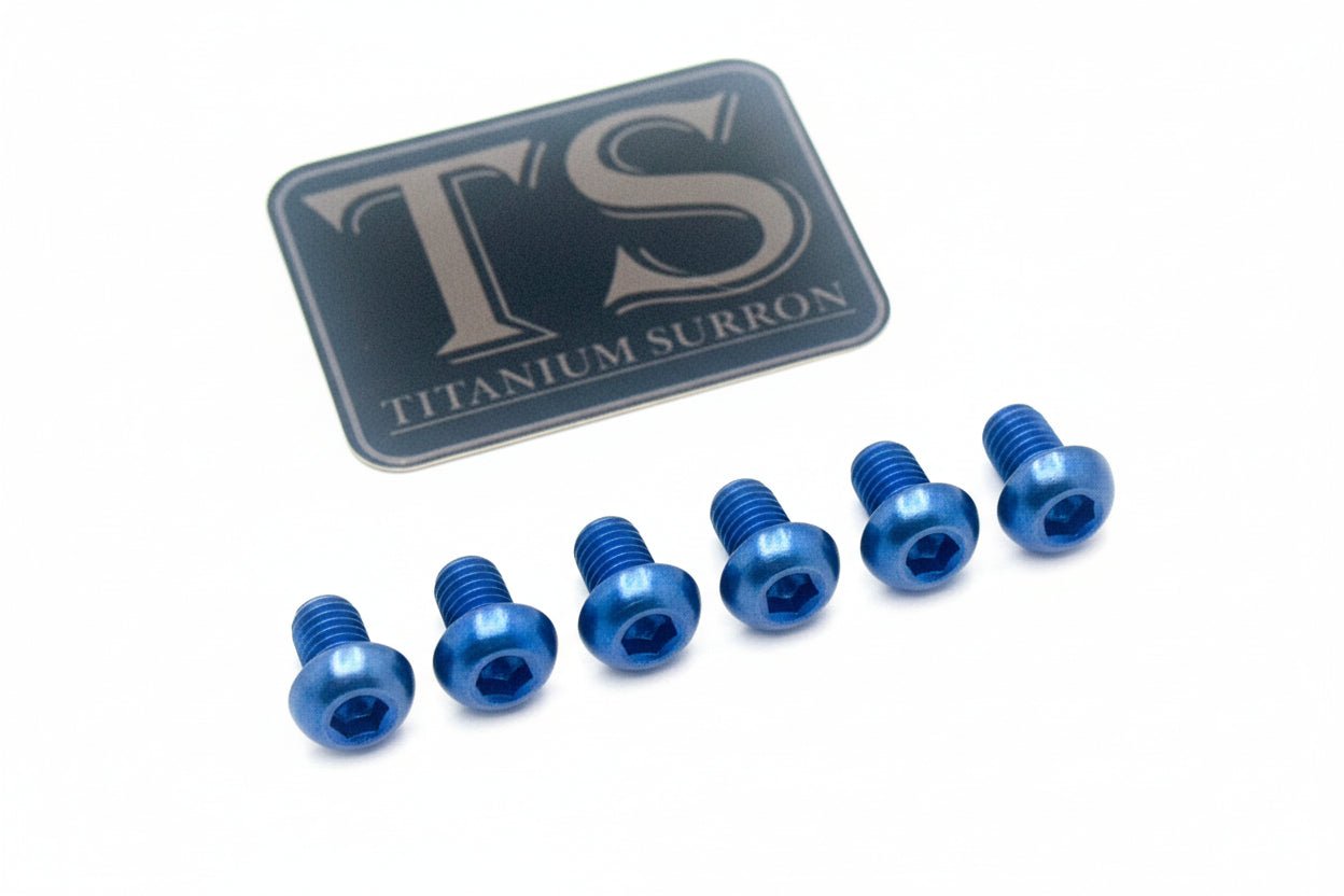 Titanium Controller Mount Bolts for E-moto