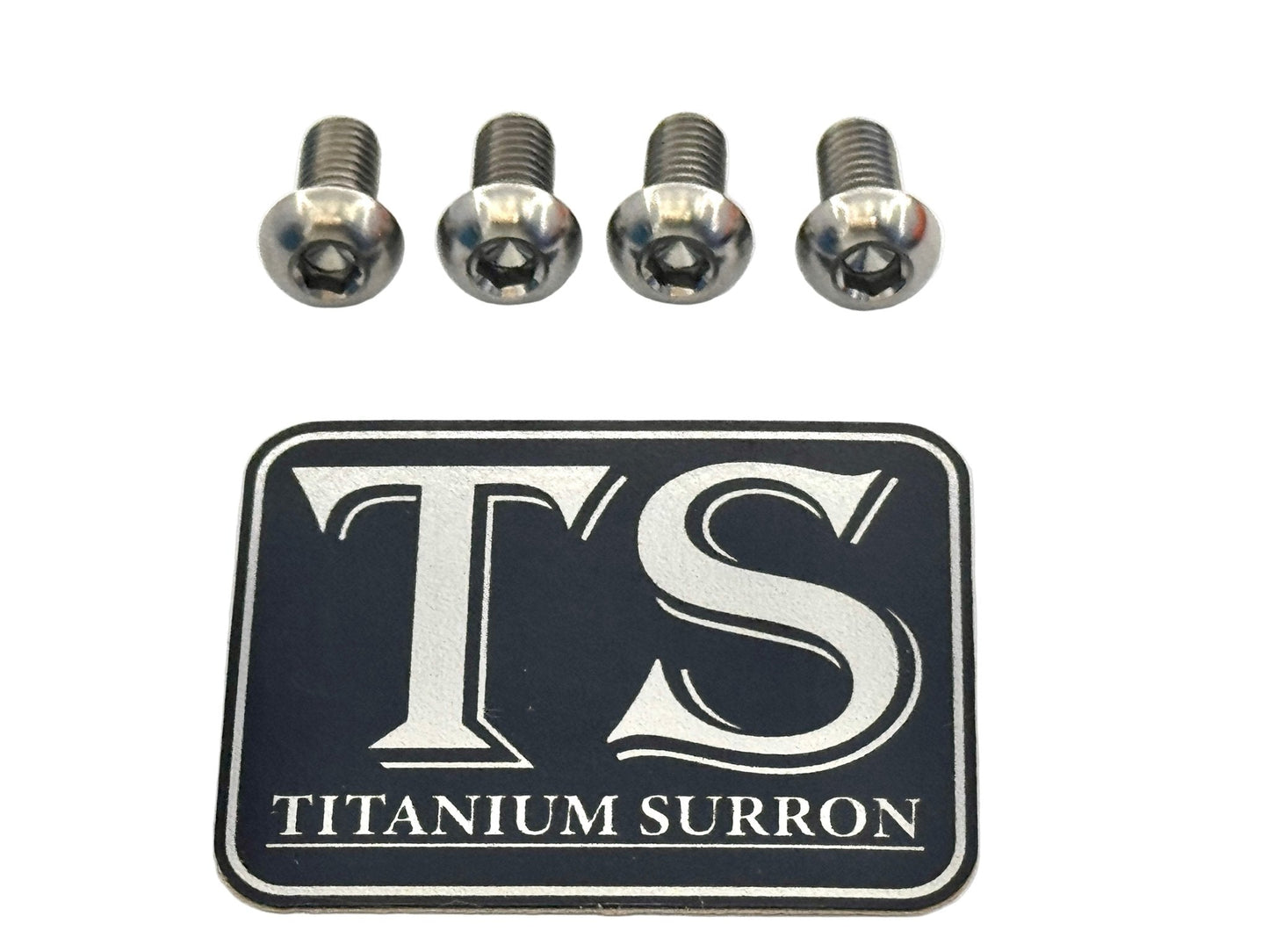 Titanium E-Moto Headlight Mount Bolts