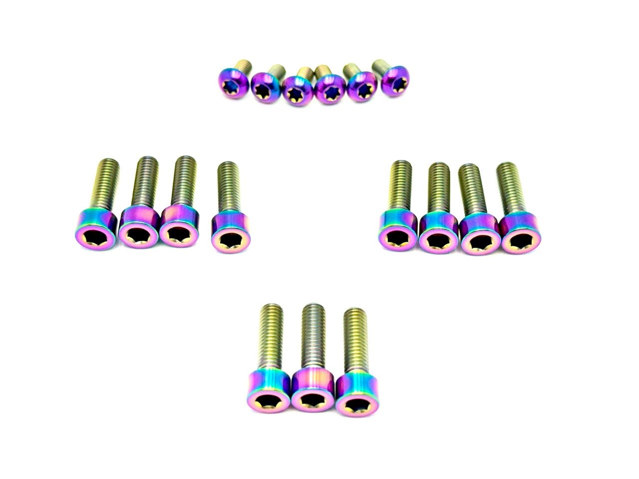 Titanium EXT Ferro Fork Bolt Kits