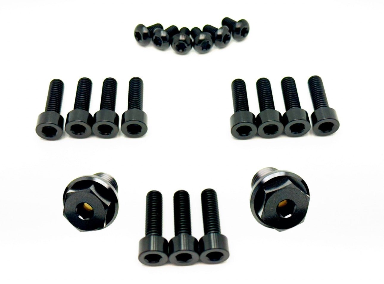 Titanium FastAce Fork Bolt Kits ALX13RC (2.0), AHX12RV (Gravitee), ALX32RC