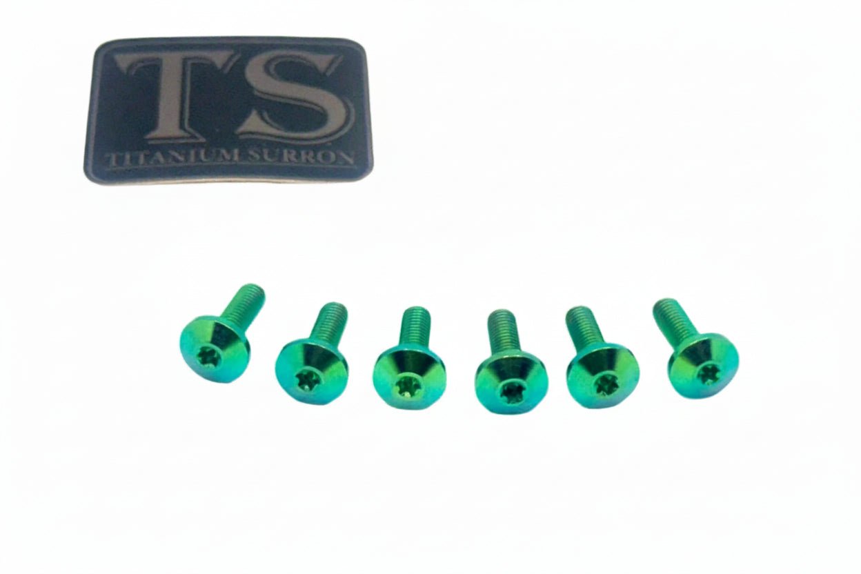 Titanium Front Rotor Bolts - E-Moto