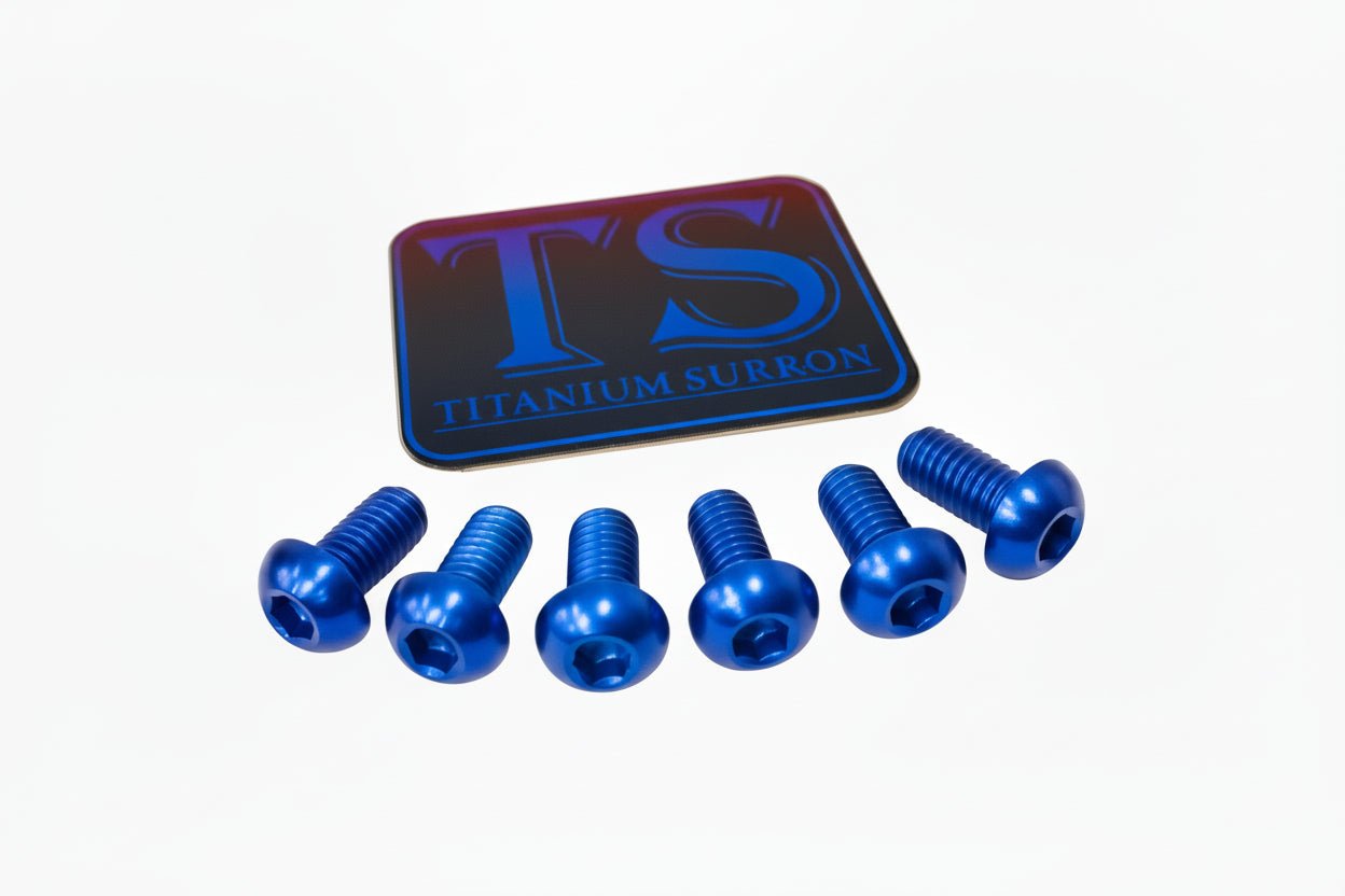Titanium Front Rotor Bolts - E-Moto
