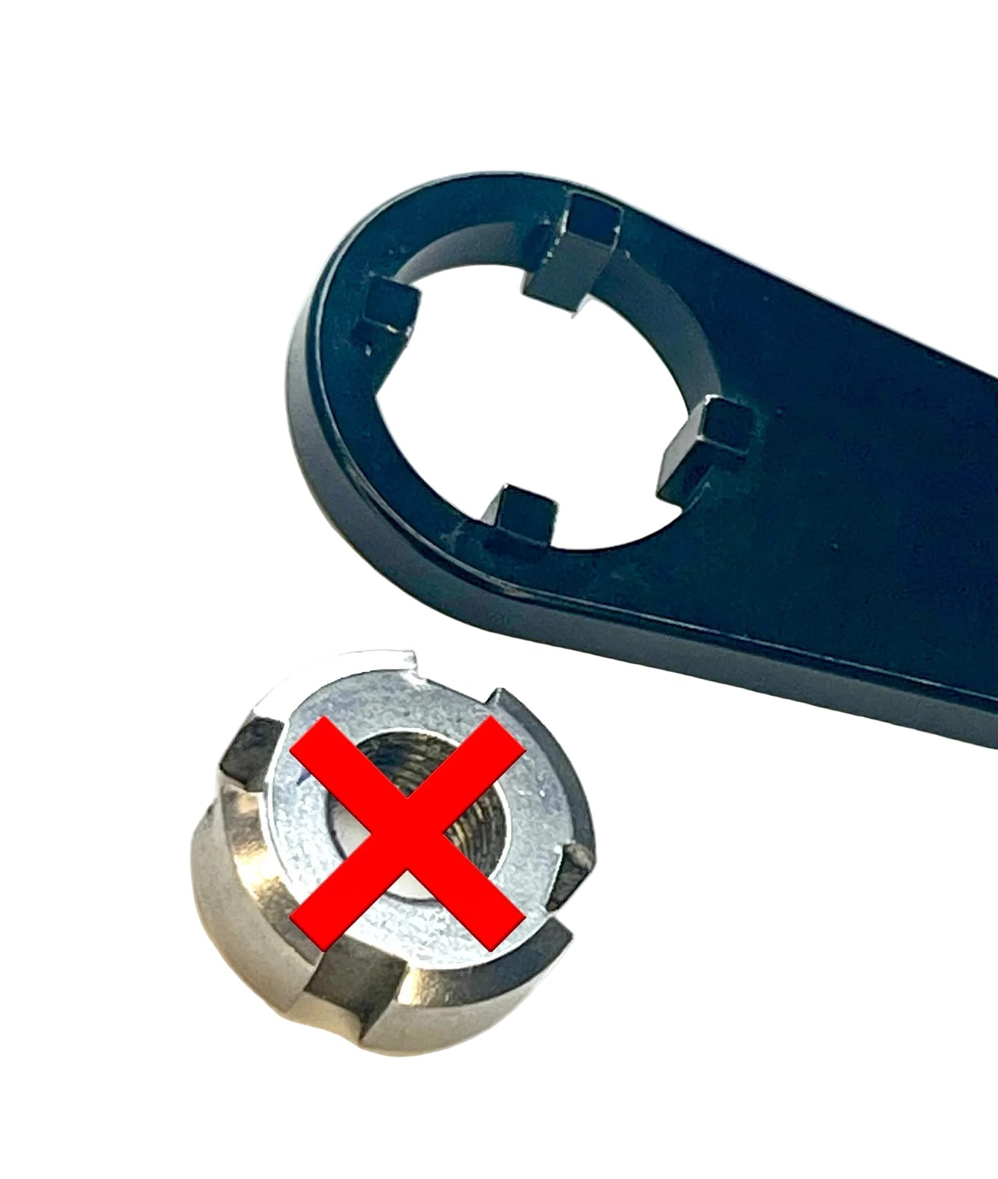 Titanium Jackshaft Nut for Surron, Segway, E-Ride Pro