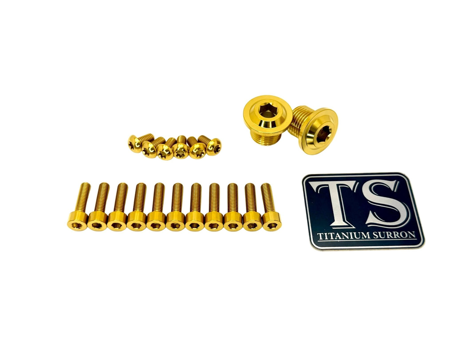 Titanium KKE Fork Bolt Kits